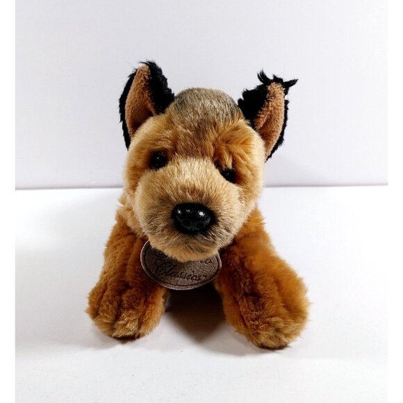 Russ Yomiko Classics German Shepard Brown and Black Puppy Dog 12” - Picture 2 of 5